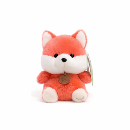 MyKids-USA® 6.5” Scented Animal Plush Toy – Super Soft PP Cotton, MyKids-USA®, Stuffed Animals, MyKids-USA - Color - Fox (Coral Red) -  -  -  -  - PLS-16-FOX-CRL.