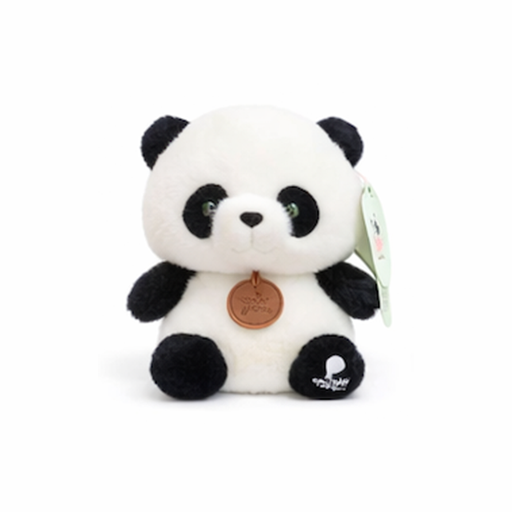 MyKids-USA® 6.5” Scented Animal Plush Toy – Super Soft PP Cotton, MyKids-USA®, Stuffed Animals, MyKids-USA - Color - Panda (Black & White) -  -  -  -  - PLS-16-PAN-BKW.