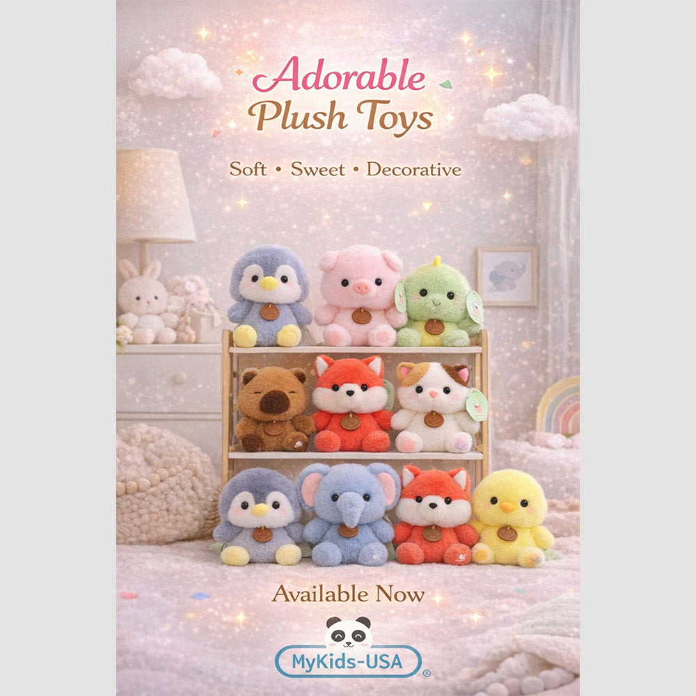 MyKids-USA® 6.5” Scented Animal Plush Toy – Super Soft PP Cotton, MyKids-USA®, Stuffed Animals, MyKids-USA -  -  -  -  -  -  - .