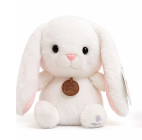 MyKids-USA® 6.5” Scented Animal Plush Toy – Super Soft PP Cotton, MyKids-USA®, Stuffed Animals, MyKids-USA - Color - Bunny (White) -  -  -  -  - PLS-16-BUN-WHT.