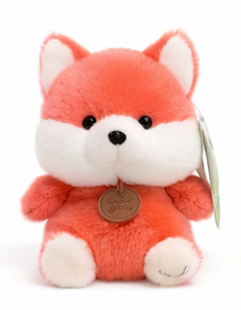 MyKids-USA® 6.5” Scented Animal Plush Toy – Super Soft PP Cotton, MyKids-USA®, Stuffed Animals, MyKids-USA - Color - Fox (Coral Red) -  -  -  -  - PLS-16-FOX-CRL.
