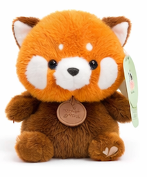 MyKids-USA® 6.5” Scented Animal Plush Toy – Super Soft PP Cotton, MyKids-USA®, Stuffed Animals, MyKids-USA - Color - Red Panda (Orange) -  -  -  -  - PLS-16-RPD-ORG.