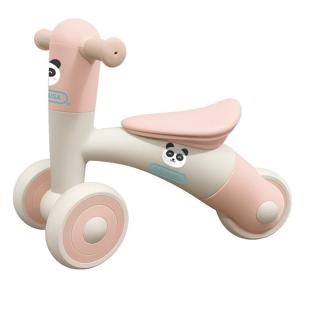 MyKids-USA Adjustable Balance Bike for Toddlers – Lightweight Frame, 3 EVA Wheels, for Ages 18 Months–3 Years, MyKids-USA®, Balance Bike, MyKids-USA - Color - Pink, - Size/Age - 1.5-3Y -  -  - BB1850