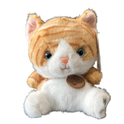 MyKids-USA® 6.5” Scented Animal Plush Toy – Super Soft PP Cotton, MyKids-USA®, Stuffed Animals, MyKids-USA - Color - Yellow Kitty (Golden Tabby) -  -  -  -  - PLS-16-YKT-GLD.