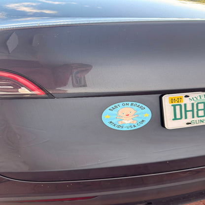 MyKids-USA® Baby on Board Sticker 2 Sets