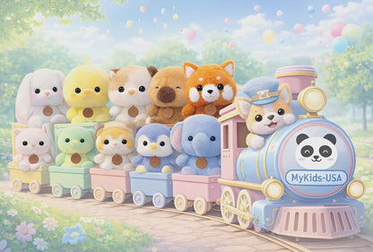 MyKids-USA® 6.5” Scented Animal Plush Toy – Super Soft PP Cotton