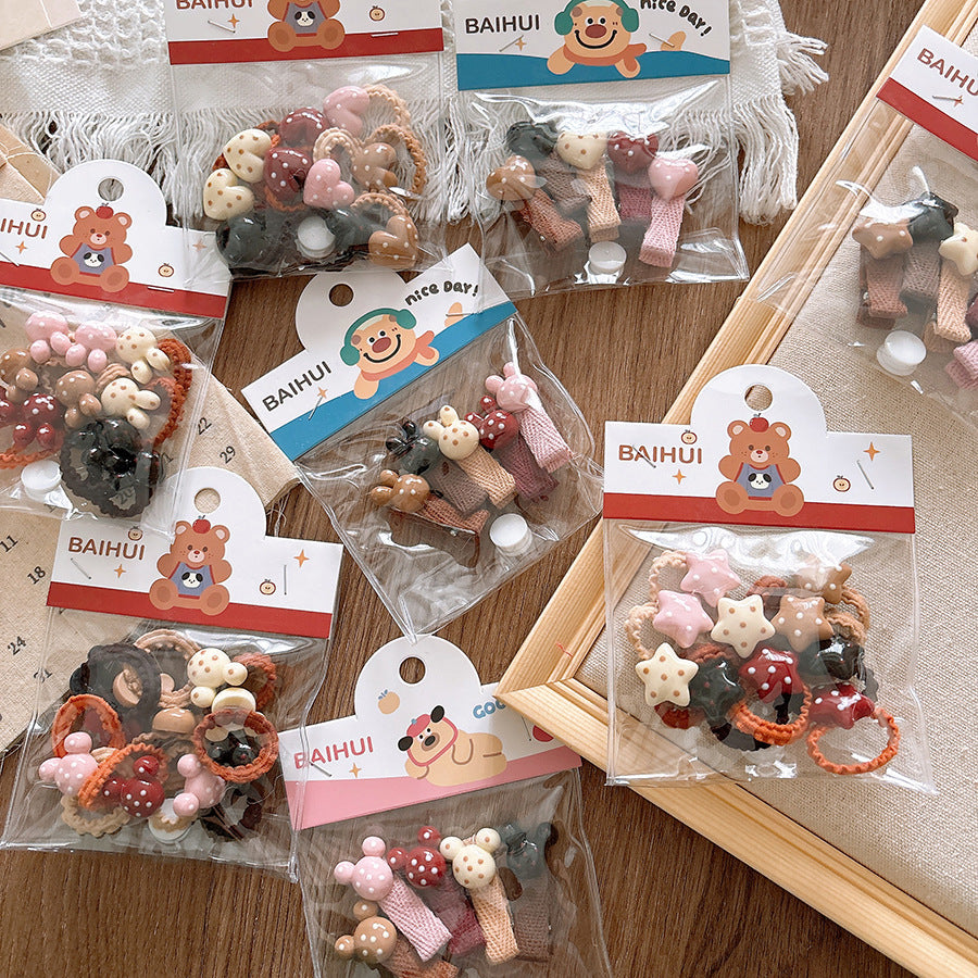 Collection of Versatile Cute Cartoon Small Children’s Star Hair Clip and Lace Baby Headband, MyKids-USA®, Hair Pins, Claws & Clips, MyKids-USA -  -  -  -  -  -  - .