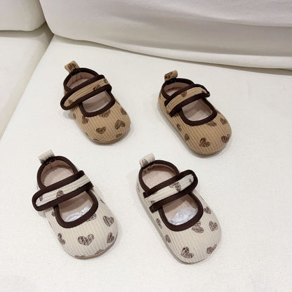 Ins Baby Girl Anti-Slip Shoes In Autumn