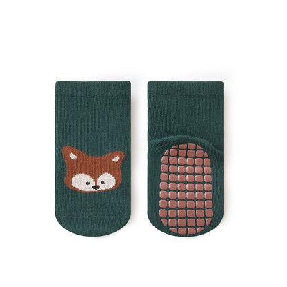 Baby Unisex Breathable Comfy Cartoon Socks Non-Slip, MyKids-USA®, Baby & Toddler Socks & Tights, MyKids-USA - Size/Age - S (0-1Y) - Color - Green -  -  - TR2311221450-E