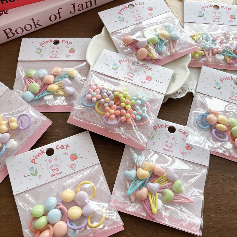 Collection of Resin Hair Accessories