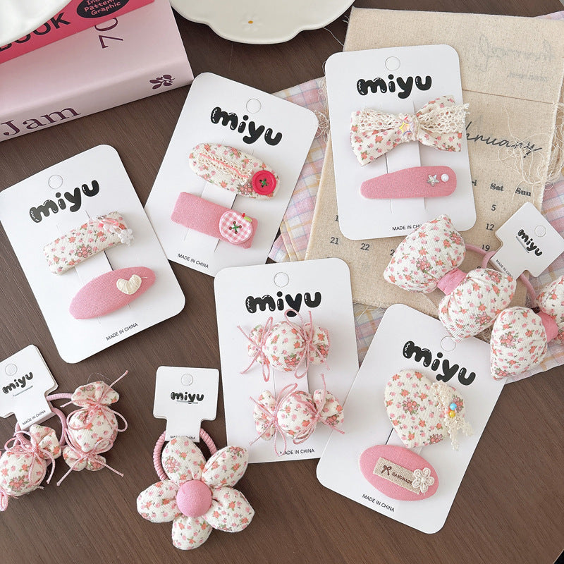 Collection of Flowers Hair Clips or Hair Ties, MyKids-USA®, Hair Pins, Claws & Clips, MyKids-USA -  -  -  -  -  -  - .