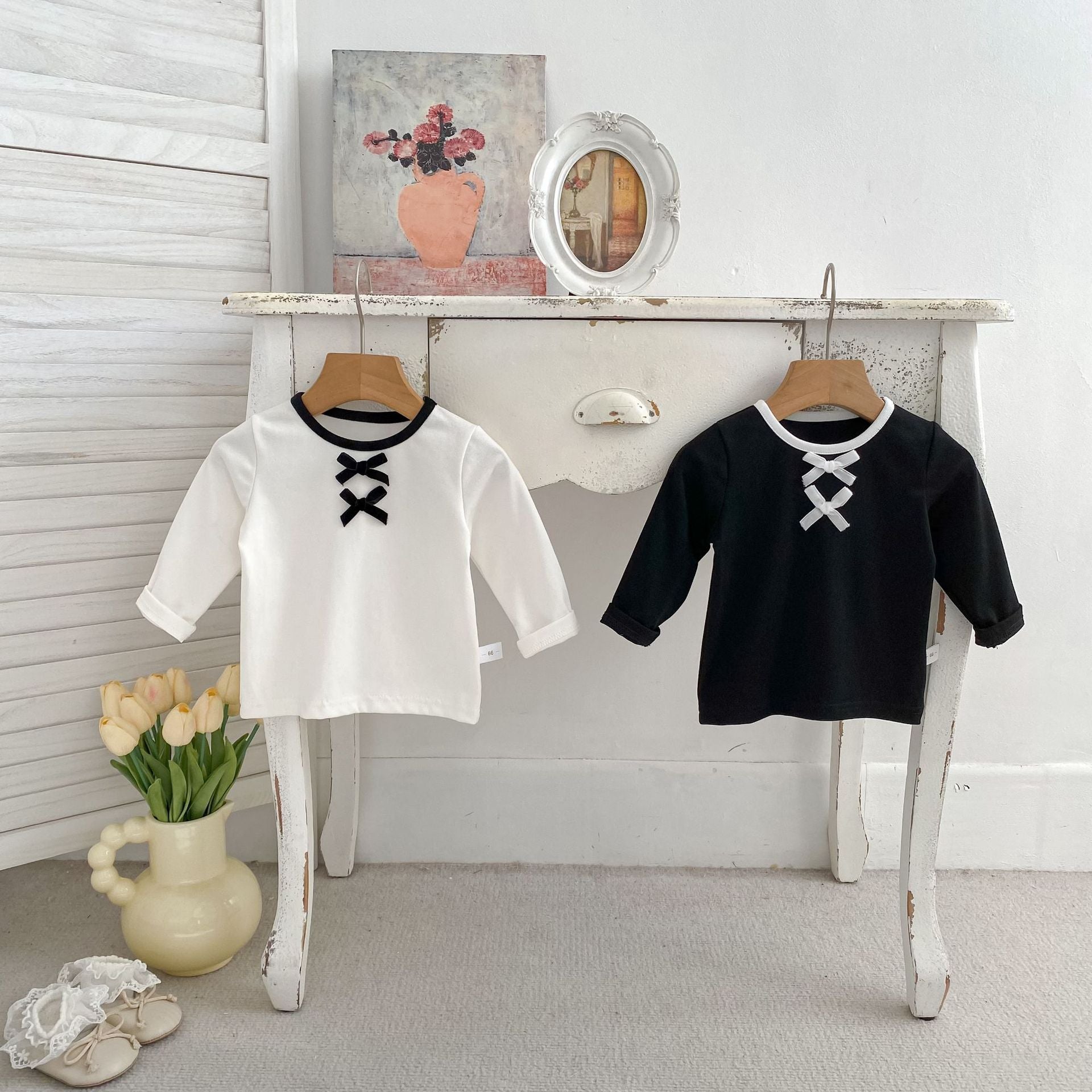 Spring Arrival Baby Girls Color Patchwork Long Sleeves Butterfly-bows Pattern Top, MyKids-USA®, Baby & Toddler Tops, MyKids-USA -  -  -  -  -  -  - .