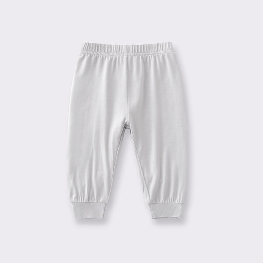 Arrival Baby Kids Boys and Girls Casual Solid Color Pants, MyKids-USA®, Trousers, MyKids-USA - Size/Age - 66 (3-6M) - Color - Beige -  -  - TR2605182225-A.