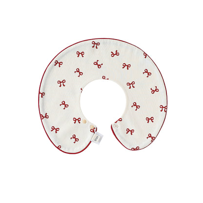 Simple Various Pattern Cotton Bib for Baby, MyKids-USA®, Bibs, MyKids-USA - Size/Age - S (1-3Y) - Color - Apricot -  -  - TR2506191938-A