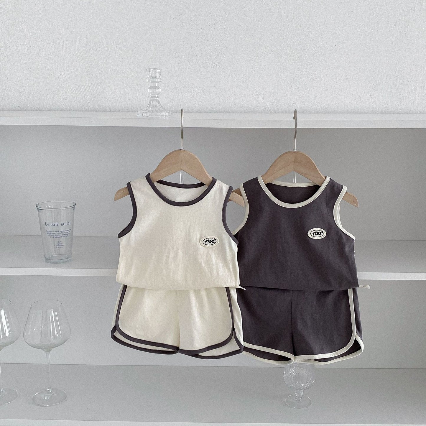 Summer Baby Kids Unisex Sleeveless Vest and Shorts Clothing Set, MyKids-USA®, Baby & Children's Outfits, MyKids-USA -  -  -  -  -  -  - .