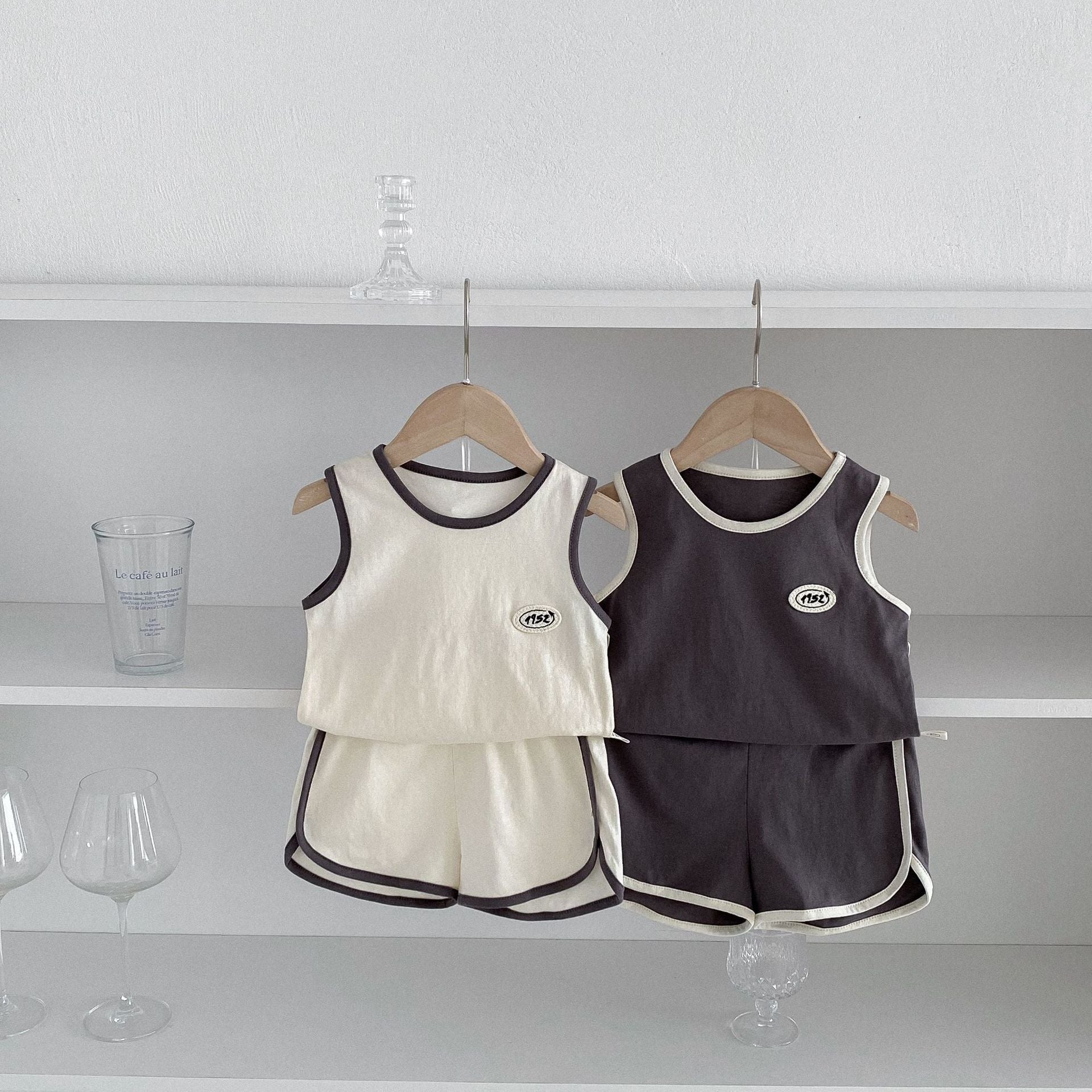 Summer Baby Kids Unisex Sleeveless Vest and Shorts Clothing Set, MyKids-USA®, Baby & Children's Outfits, MyKids-USA -  -  -  -  -  -  - .