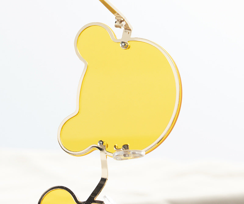 Girls Colorful Lenses Cartoon Frame Shape Fashion Sunglasses, MyKids-USA®, Sunglasses, MyKids-USA -  -  -  -  -  -  - 