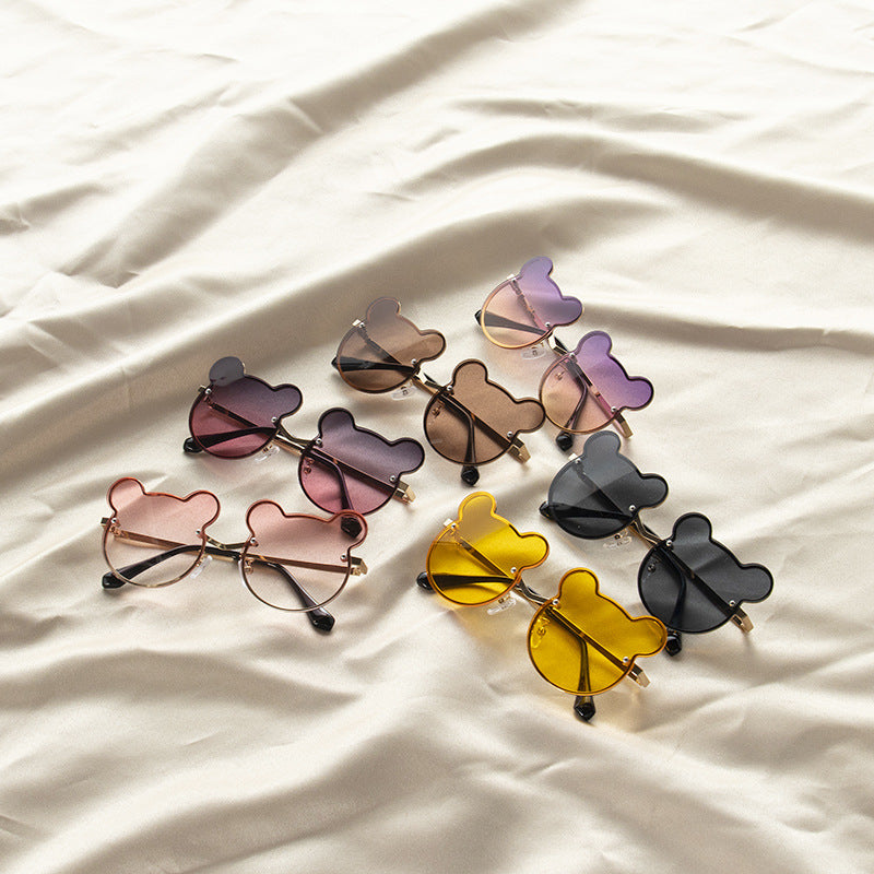 Girls Colorful Lenses Cartoon Frame Shape Fashion Sunglasses, MyKids-USA®, Sunglasses, MyKids-USA -  -  -  -  -  -  - 