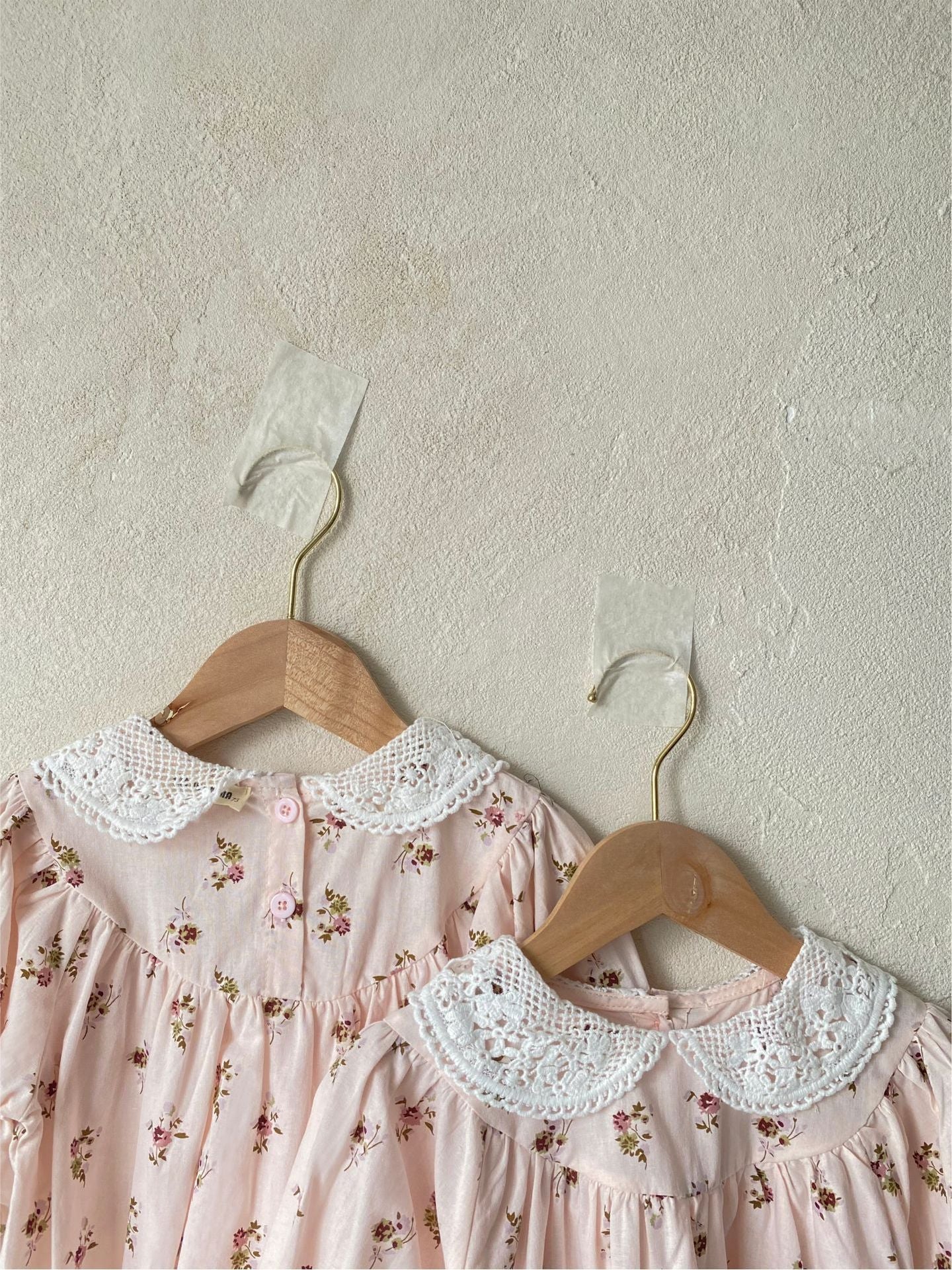 MyKids-USA® Autumn Arrival Baby Kids Girls Princess Long Sleeves Hollow-out Collar Floral Top