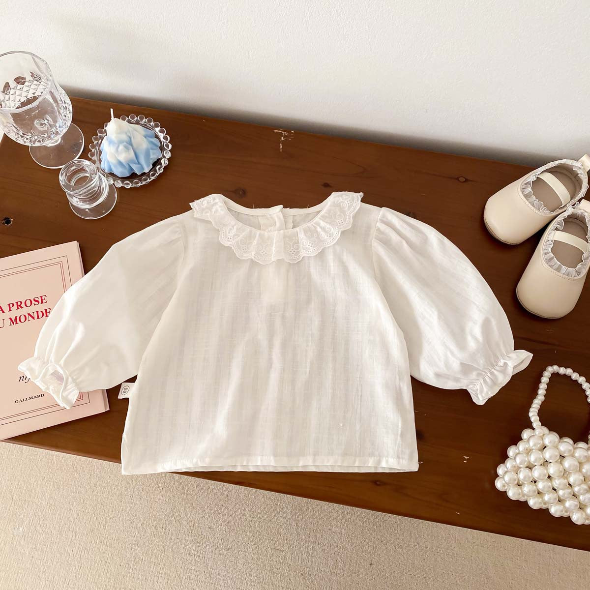 Baby Girls Floral Overalls Onesie And Solid Color Long Sleeves Top Set, MyKids-USA®, Baby One-Pieces, MyKids-USA -  -  -  -  -  -  - 