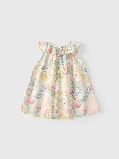 Summer Baby Kids Girls Sleeveless Floral Pattern Dress, MyKids-USA®, Baby & Children's Dresses, MyKids-USA -  -  -  -  -  -  - .
