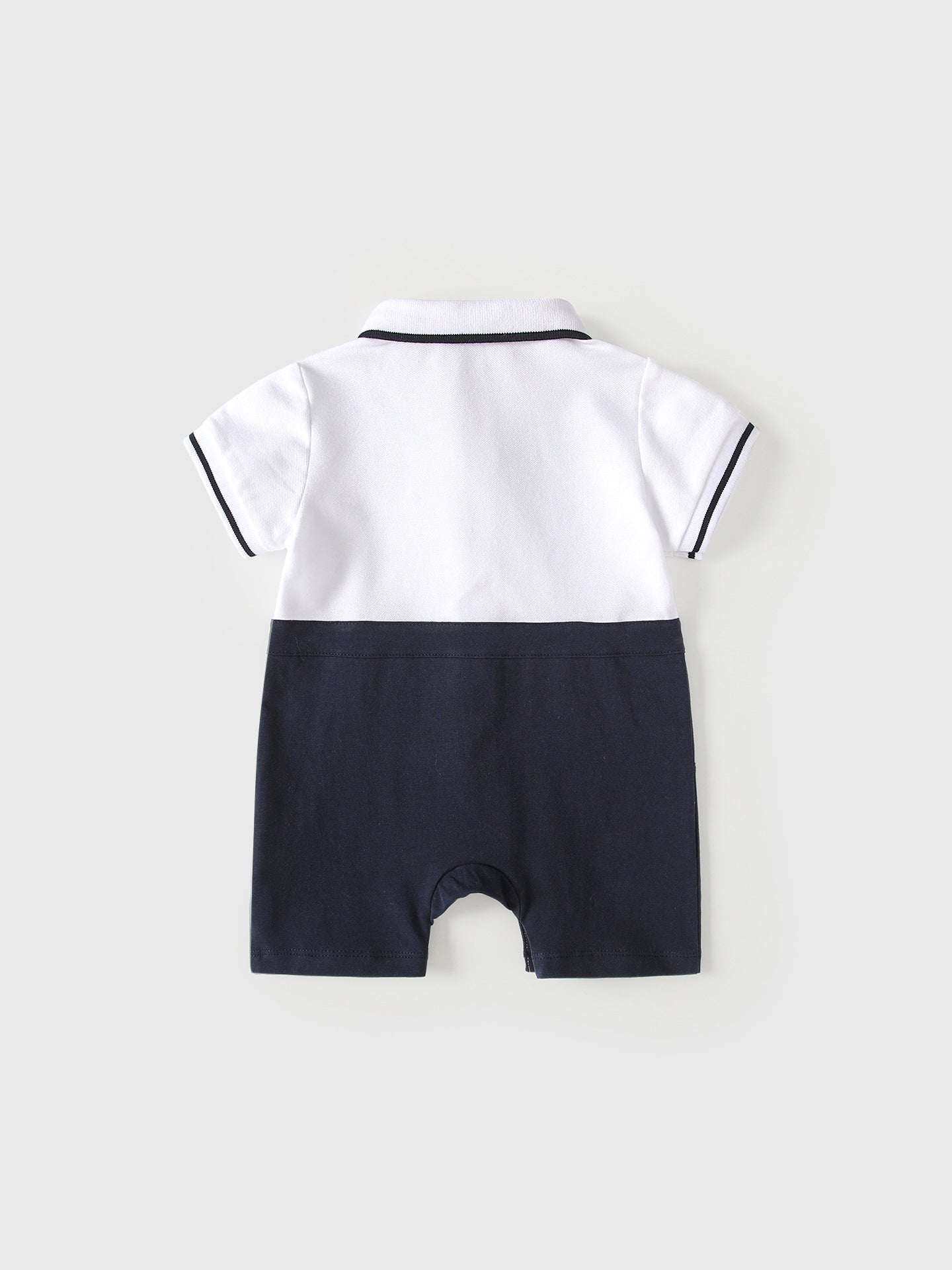 Summer Arrival Baby Boys Short Sleeves Color Patchwork Single Breasted Rompers Bodysuits, MyKids-USA®, Baby & Children's One-Pieces, MyKids-USA -  -  -  -  -  -  - .