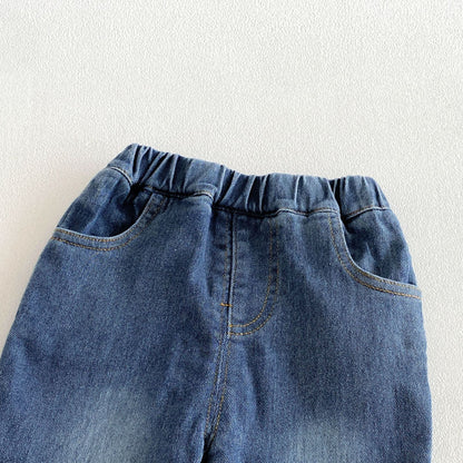 MyKids-USA® Arrival Autumn Girls Lace Embroidered Jeans