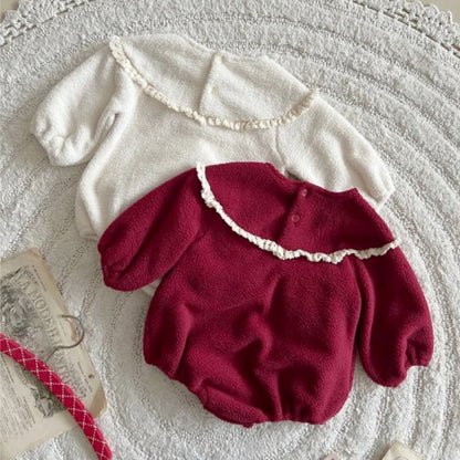 Winter and Spring Arrival Baby Unisex Fluffy Long Sleeves Christmas Pattern Bodysuit, MyKids-USA®, Baby One-Pieces, MyKids-USA -  -  -  -  -  -  - .