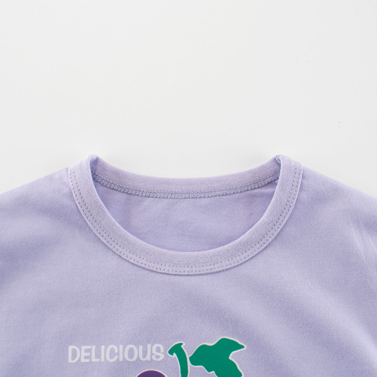 Summer Baby Kids Girls Letters and Fruits Cartoon Print Short Sleeves Crew Neck Top Shirt, MyKids-USA®, Shirts, MyKids-USA -  -  -  -  -  -  - 