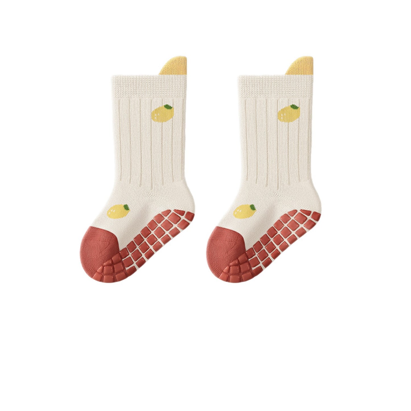 Autumn and Spring Baby Unisex Breathable Simple Cartoon Pattern Socks, MyKids-USA®, Baby & Toddler Socks & Tights, MyKids-USA - Size/Age - S (0-1Y) - Color - Beige -  -  - TR2512301357-A.