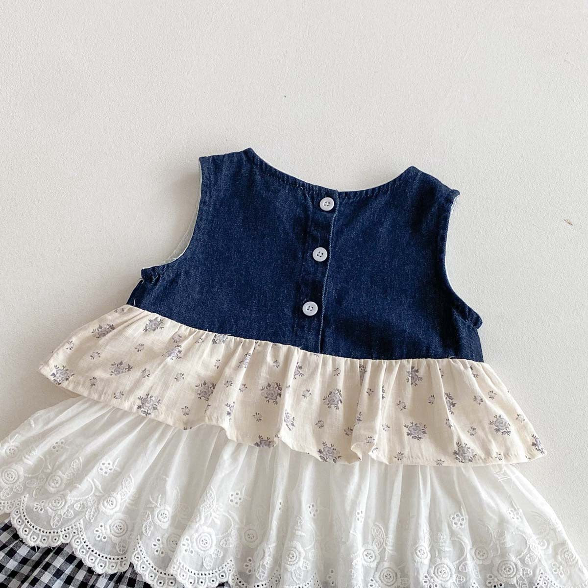 Summer Arrival Baby Kids Girls Sleeveless Color Patchwork Dress, MyKids-USA®, Baby & Children's Dresses, MyKids-USA -  -  -  -  -  -  - .