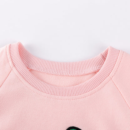 Spring and Autumn Girls Strawberry Pattern Long Sleeves Sweatshirt and Plain Pants Clothing Set, MyKids-USA®, Baby & Toddler Outfits, MyKids-USA -  -  -  -  -  -  - 