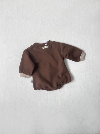 Arrival Baby Unisex Simple Cartoon Pattern Long Sleeves Bodysuit