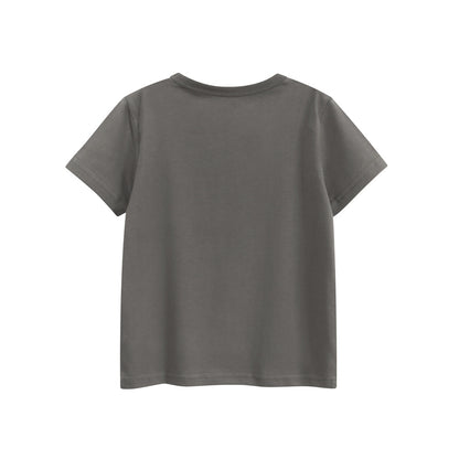 Summer Boys’ Cartoon and Letters Pattern T-shirt in European and American Style, MyKids-USA®, Baby & Toddler Tops, MyKids-USA -  -  -  -  -  -  - 