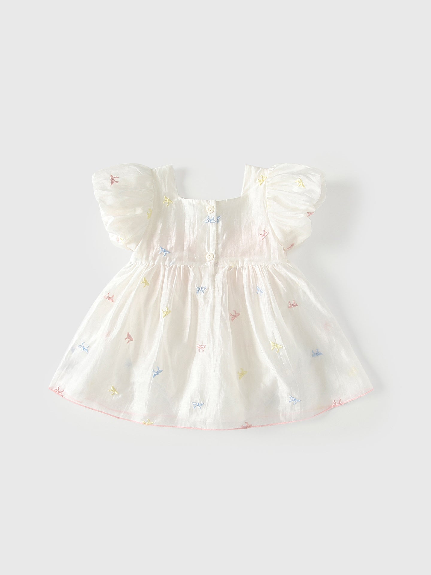 Summer Arrival Short Sleeves Embroidered Pattern Onesies Dress for Stylish Girls, MyKids-USA®, Baby & Children's Dresses, MyKids-USA -  -  -  -  -  -  - .