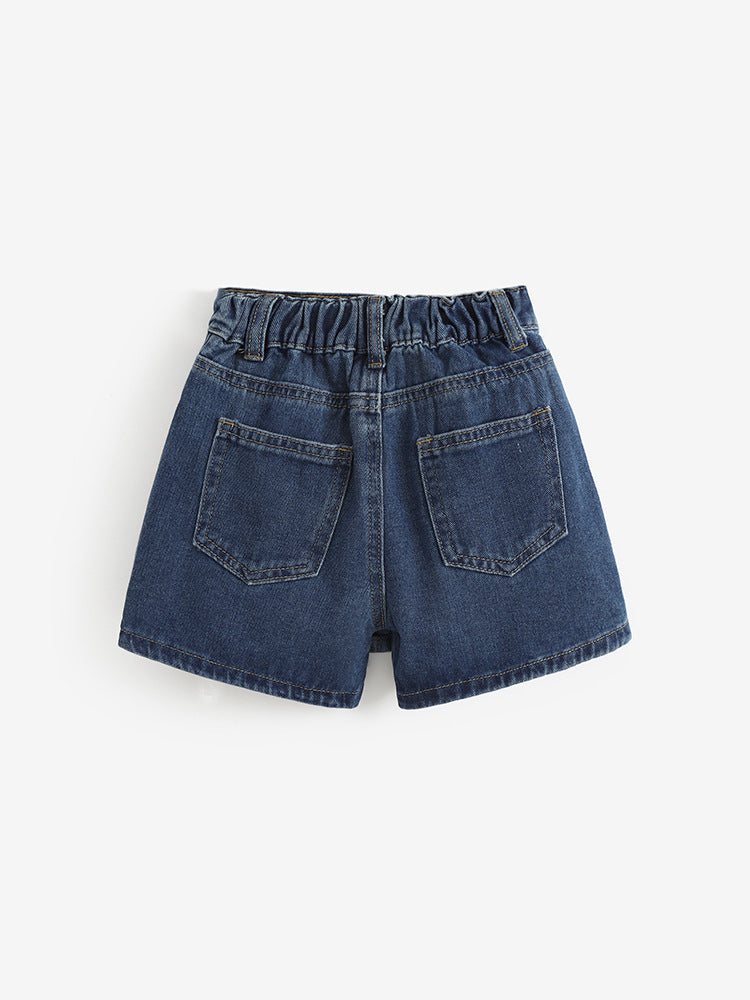 Arrival Summer Girls Plain Denim Shorts