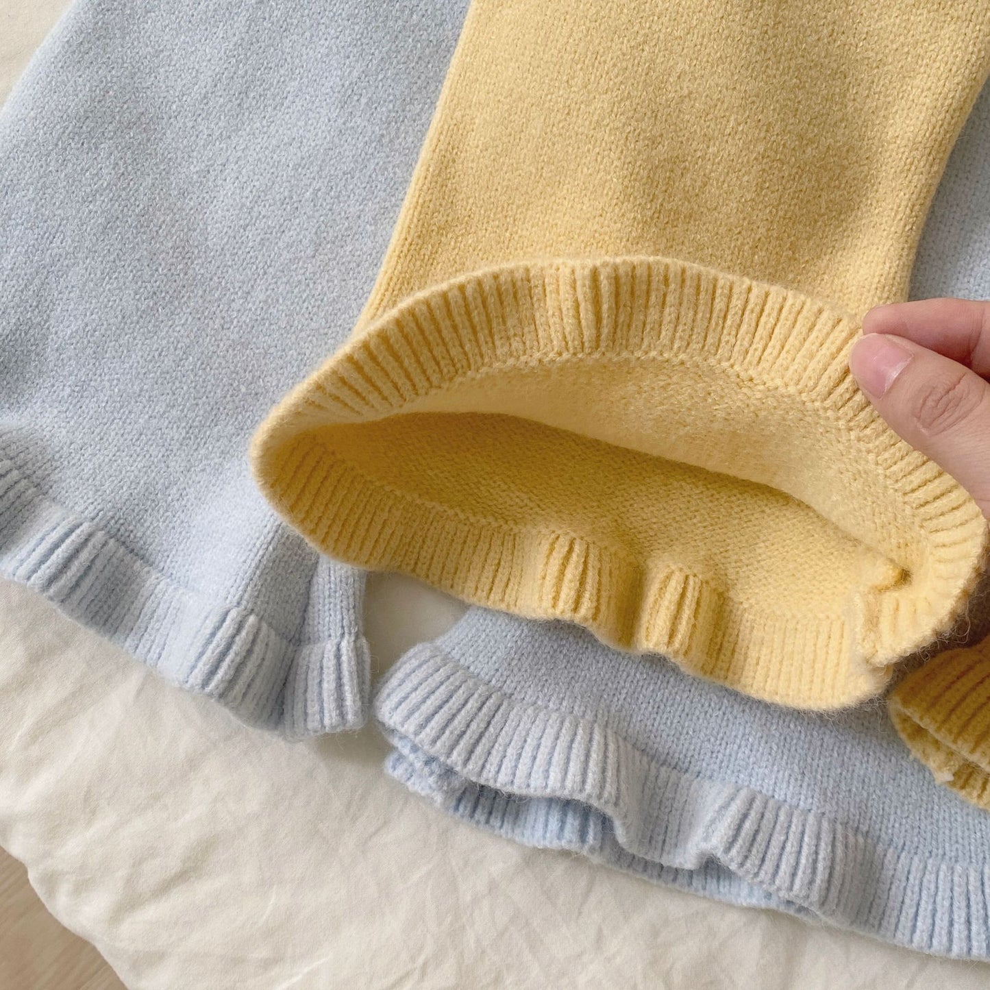 Winter and Autumn Baby Kids Girls Argyle Pattern Long Sleeves Cardigan and Plain Pants Knitted Clothing Set, MyKids-USA®, Baby & Toddler Outfits, MyKids-USA -  -  -  -  -  -  - 