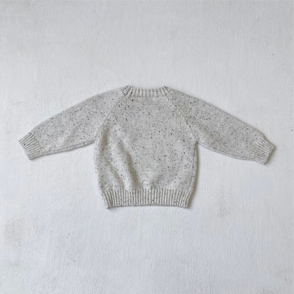 Arrival Spring and Autumn Baby Kids Unisex Dots Pattern Knitted Pullover Sweater