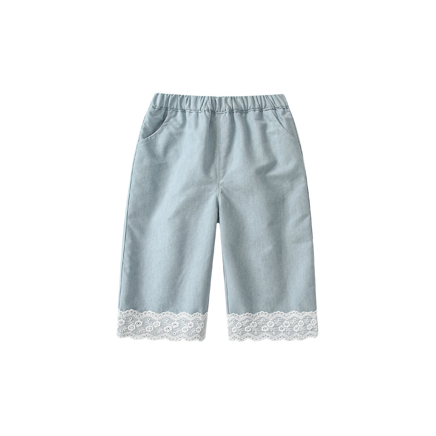 Arrival Autumn Baby Kids Girls Lace Color Patchwork Denim Pants, MyKids-USA®, Jeans, MyKids-USA -  -  -  -  -  -  - 