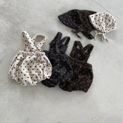 Autumn and Spring Arrival Baby Unisex Dots Pattern Sleeveless Strap Bodysuit, MyKids-USA®, Bodysuits, MyKids-USA -  -  -  -  -  -  - .