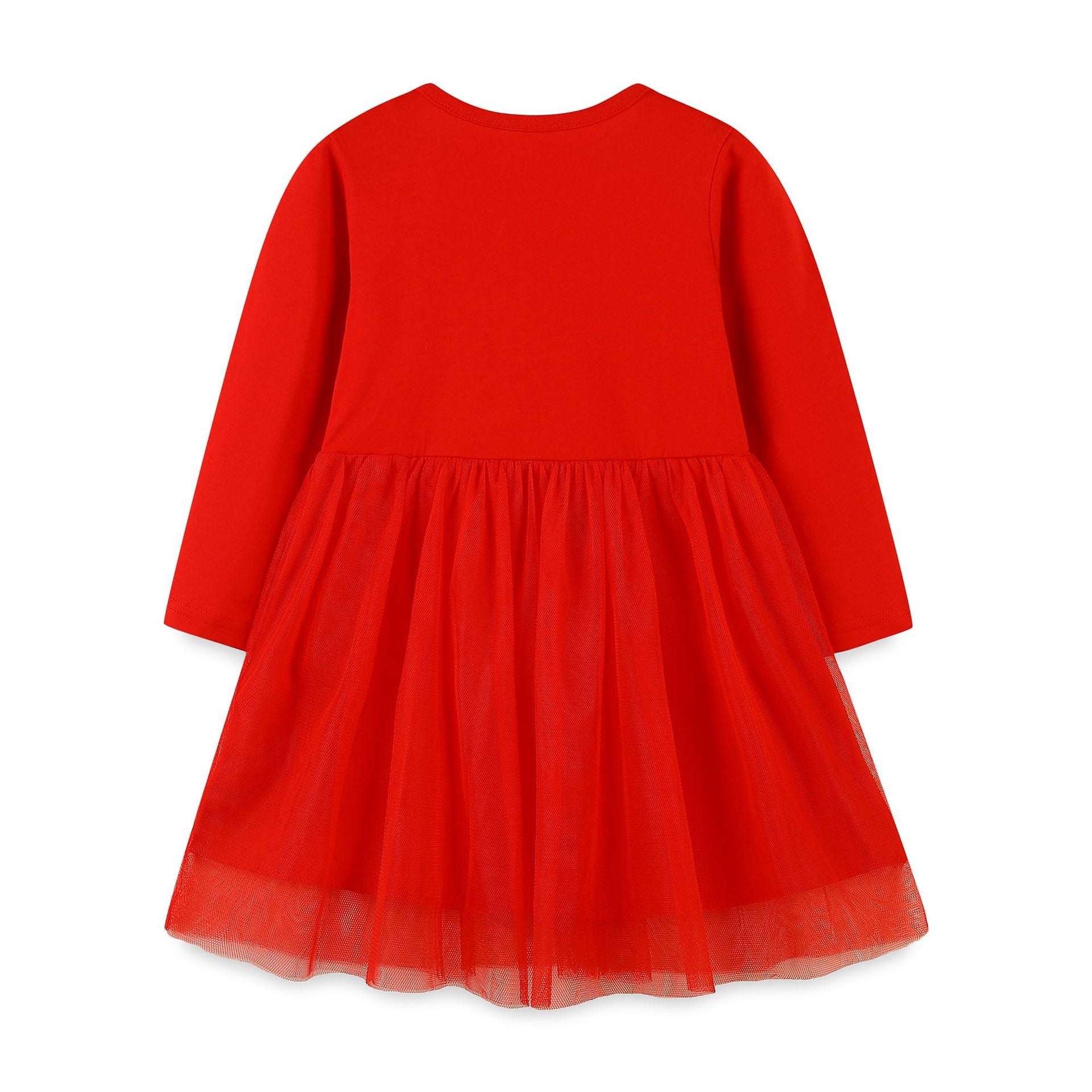 Children's Dress With Cute Embroidery, European-American Style Mesh Pr MyKids-USA Children's Dress With Cute Embroidery, European-American Style Mesh Pr MyKids-USA