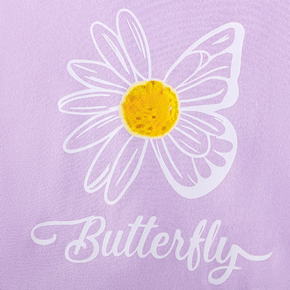 Summer Hot Selling Baby Kids Girls Fly Sleeves Flowers Pattern Dress and Pants Clothing Set