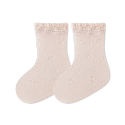 Summer and Spring Baby Kids Breathable Solid Color Socks, MyKids-USA®, Baby & Toddler Socks & Tights, MyKids-USA - Size/Age - XS (0-6M) - Color - Pink -  -  - TR2605132305-C.