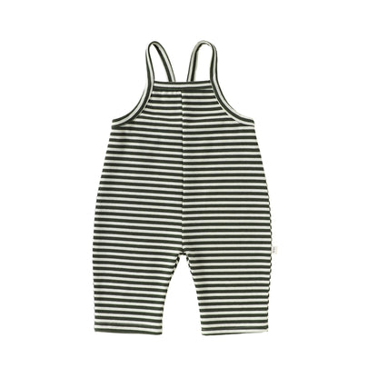 Spring Arrival Baby Unisex Sleeveless Striped Pattern Rompers Overalls, MyKids-USA®, Baby One-Pieces, MyKids-USA - Size/Age - 66 (3-6M) - Color - Green -  -  - TR2603062351-B.