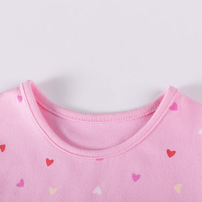 Autumn and Spring Arrival Cartoon Animals and Dots Pattern Long Sleeves Dress for Stylish Girls, MyKids-USA®, Baby & Toddler Dresses, MyKids-USA -  -  -  -  -  -  - 