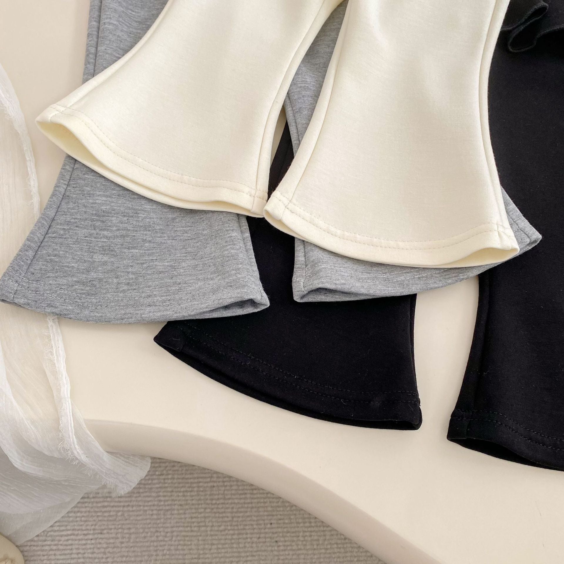 Arrival Baby Kids Girls Solid Color Flared Pants, MyKids-USA®, Baby & Toddler Bottoms, MyKids-USA -  -  -  -  -  -  - .