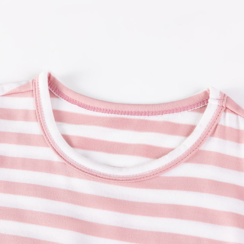 Summer Arrival Cartoon Rabbit Pattern Short Sleeves Dress for Stylish Girls, MyKids-USA®, Baby & Toddler Dresses, MyKids-USA -  -  -  -  -  -  - 