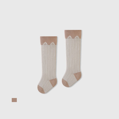 Autumn and Winter Baby Unisex Breathable Color Patchwork Cute Stockings, MyKids-USA®, Baby & Toddler Socks & Tights, MyKids-USA - Size/Age - XS (0-6M) - Color - Khaki -  -  - TR2511192254-B