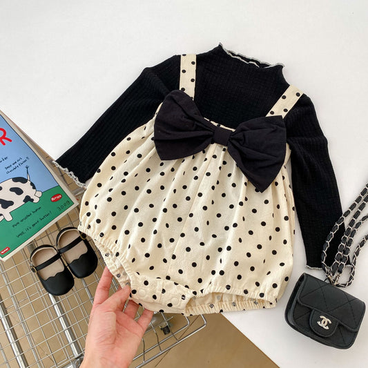 Polka Dot Pattern False Onesies, MyKids-USA®, Baby One-Pieces, MyKids-USA -  -  -  -  -  -  - 