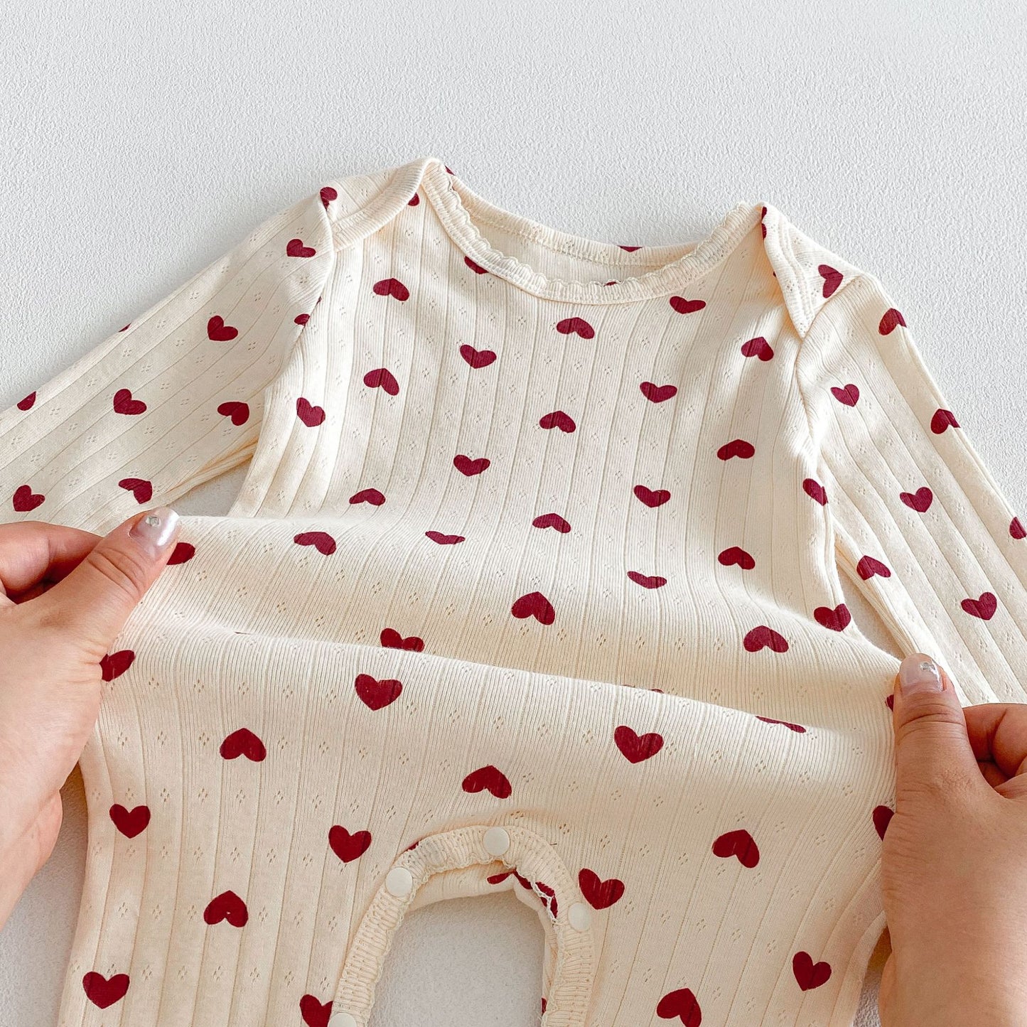 MyKids-USA® Autumn Arrival Baby Girls Long Sleeves Cute Pattern Rompers
